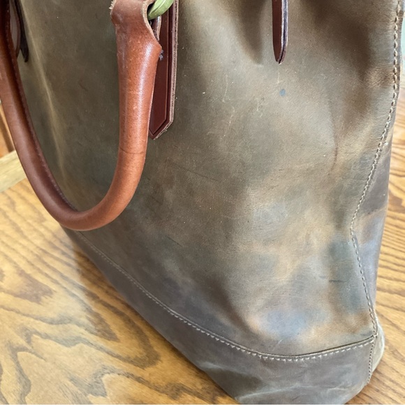 Madewell Leather Satchel/Shoulder Handbag - Picture 8 of 10